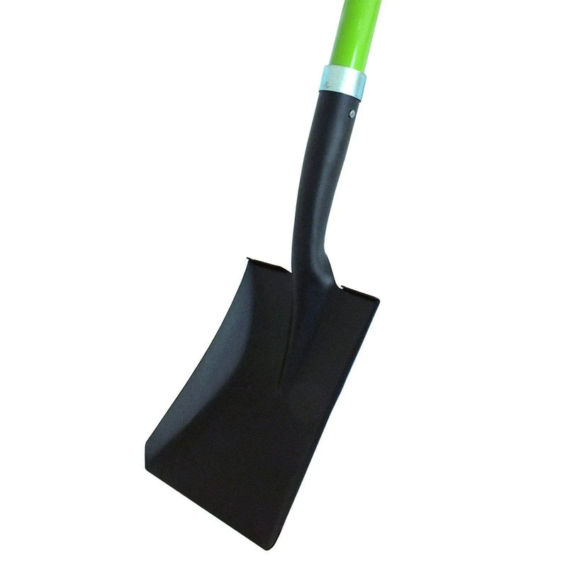 tooltime Mini Fibreglass Square Mouth Car Boot Snow Shovel Lightweight Gardening Spade