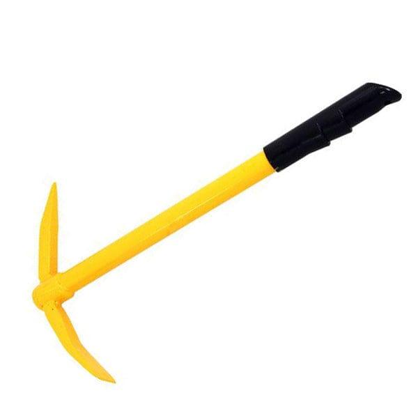 tooltime Mini Mattock Pick Axe Mini Pick Axe Mattock Micro Pickaxe 440mm Soft Grip Garden Gardening Hand Tool