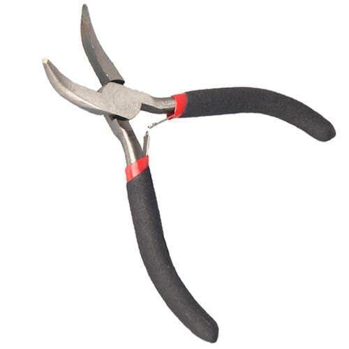 tooltime mini pliers Mini Bent Nose Pliers - Small Handy Diy Tool Jewellery Making Bead Craft Hobby