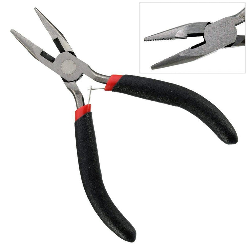 tooltime Mini Precision Spring Loaded Soft Grip Combination Pliers Electronics Jewellery