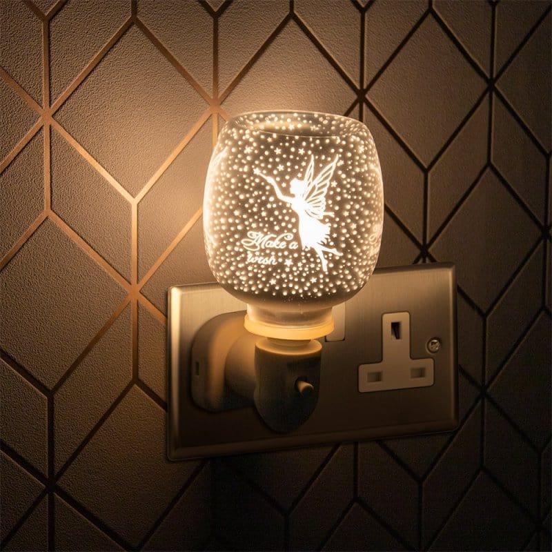 tooltime Oil Burner Wax Melt Oil Burner Warmer Plug In Ceramic Lamp Night Light Electric Aroma