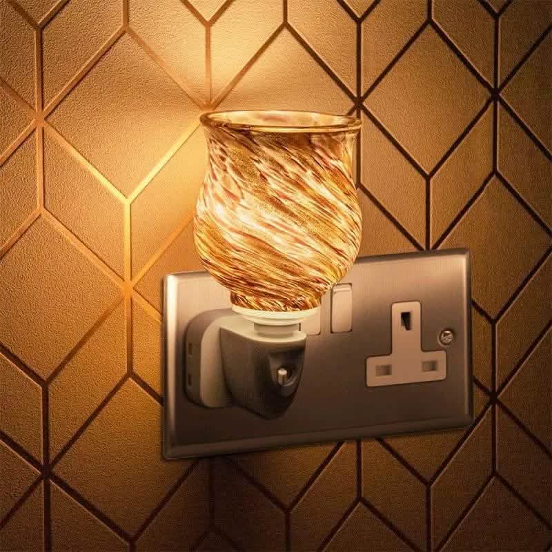 tooltime Oil Burner Wax Melt Oil Burner Warmer Plug In Ceramic Lamp Night Light Electric Aroma