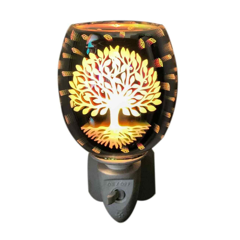 tooltime Oil Burner Wax Melt Oil Burner Warmer Plug In Ceramic Lamp Night Light Electric Aroma