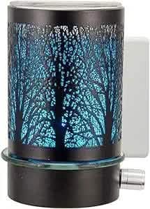 tooltime Oil Burner Wax Melt Oil Burner Warmer Plug In Ceramic Lamp Night Light Electric Aroma