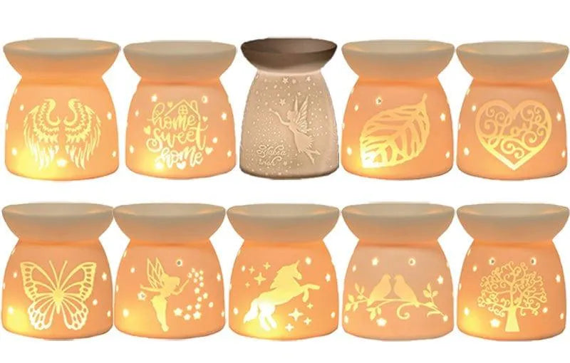 tooltime oil warmer Tea Light Wax Melt Warmer Oil Burner - Choice of Design