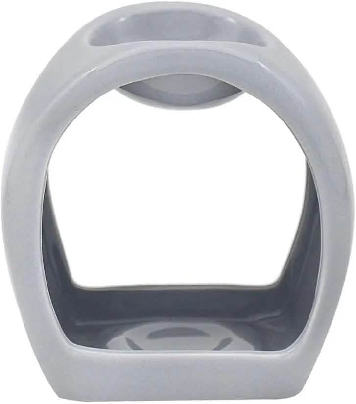 tooltime oil warmer Wax Oil Warmer Grey Round Orb - 2 Pack