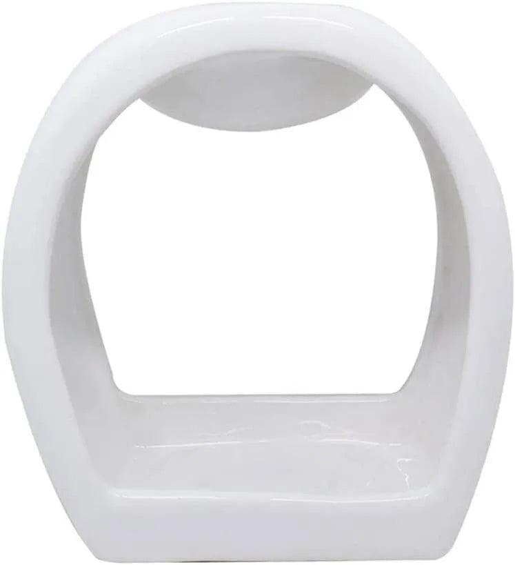 tooltime oil warmer Wax Oil Warmer White Round Orb - 2 Pack
