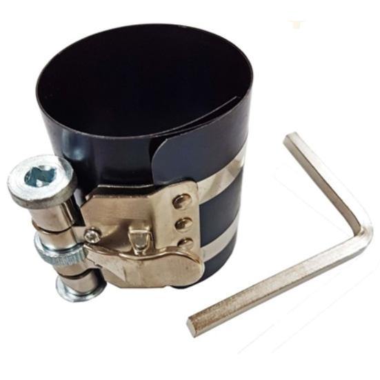 tooltime Piston Ring Compressor 75-175Mm By 100Mm Stainless Steel Clamp & Plier 1.2-6.4Mm