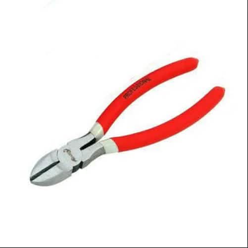 tooltime Pliers 3PC 200mm 8" PLIERS SET NON-SLIP COMBINATION LONG NOSE SIDE CUTTERS & TOOL ROLL
