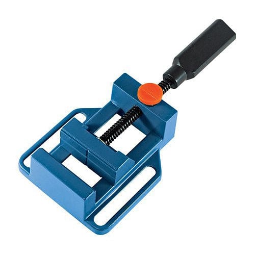 tooltime Plunge Power Drilling Stand Bench Pillar Pedestal Clamp + 65Mm Drill Press Vice