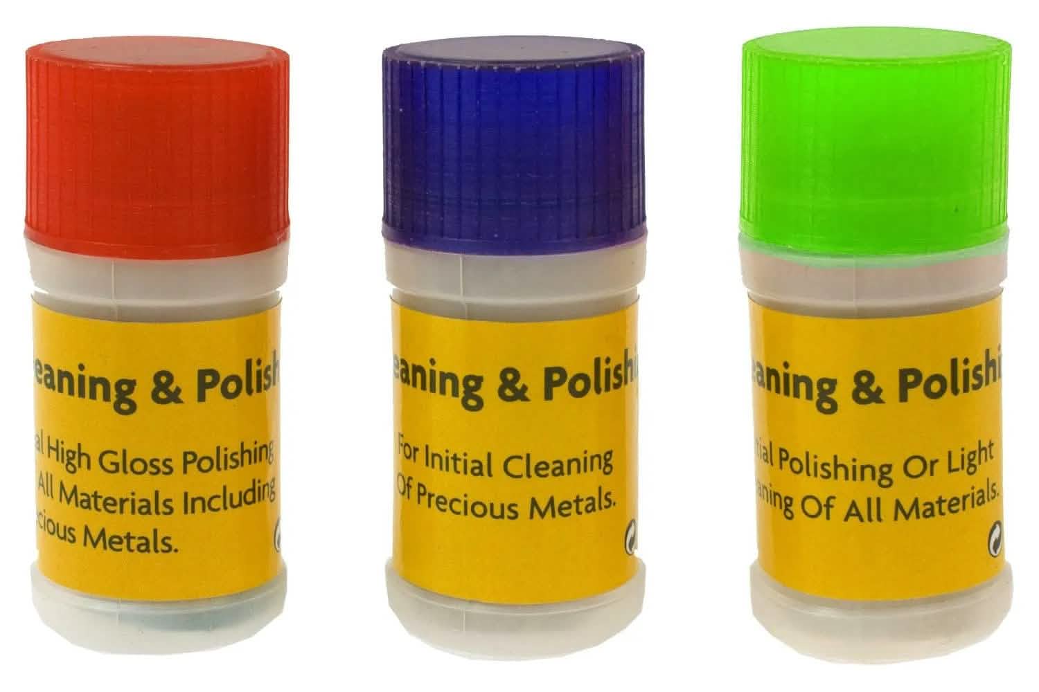 tooltime Polisher Buffing Wheel Kit Metal Cleaning Polishing + Compound Blocks Fits Drill (7Pc)