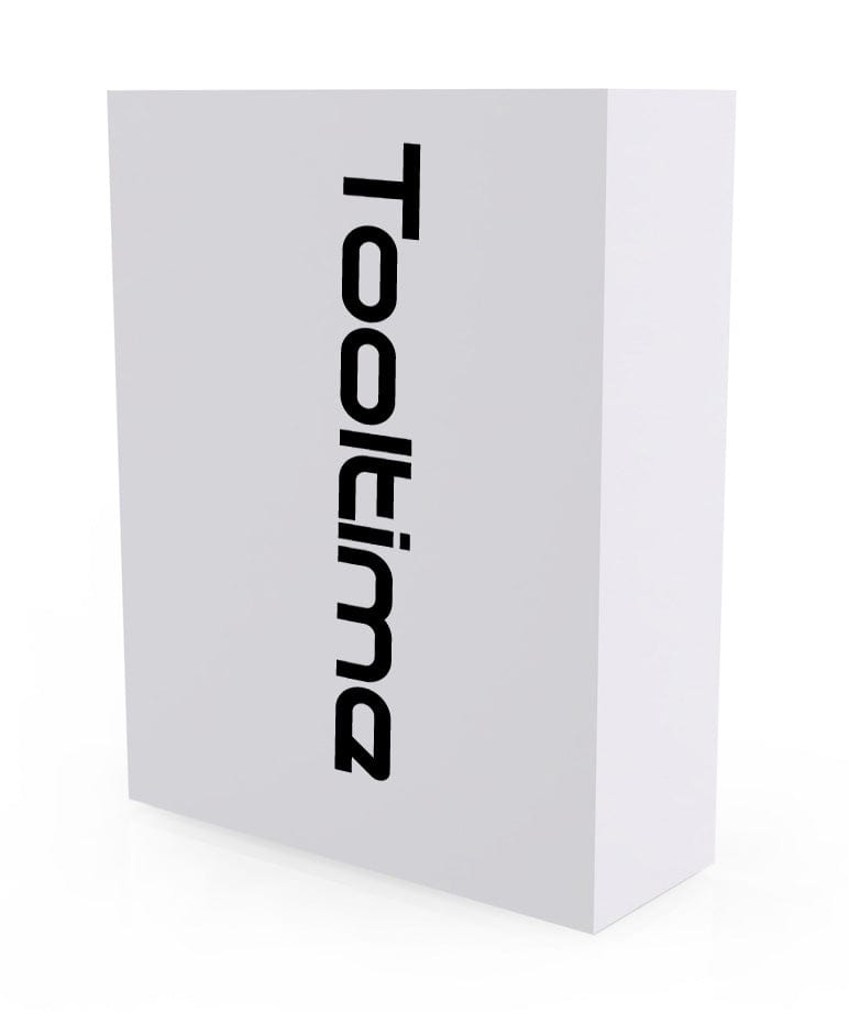 tooltime Pro 6Pc Sds+ Chisel Set 80 & 40Mm Cranked Tile Chisels