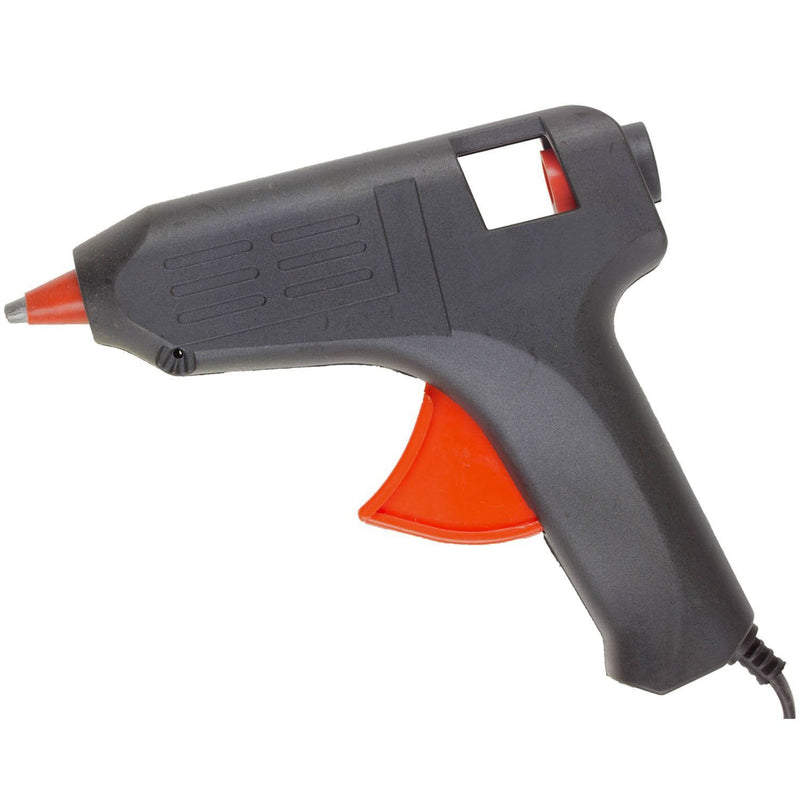 tooltime PROFESSIONAL 40W MAINS ELECTRIC HOT MELT MIDI GLUE GUN WITH STAND + 52 STICKS