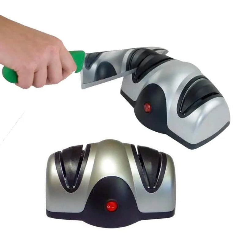 tooltime Professional Electric Two Stage Knife & Scissor Sharpener Grind Sharpen Hone