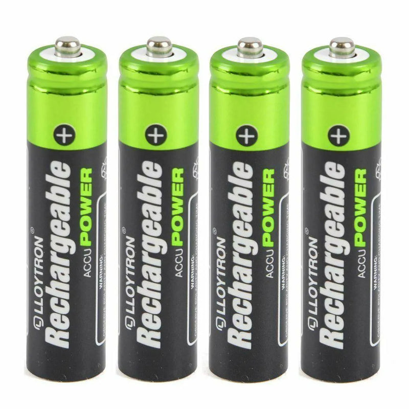 tooltime rechargeable batteries 4 X Ultramax Aaa  Ni-Mh Rechargeable Batteries R03 Digital Camera Solar Lights