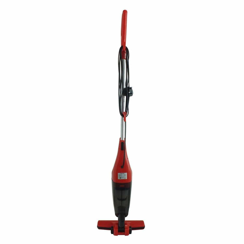 tooltime Red 600W Bagless Cyclonic Stick Upright Handheld Vacuum Cleaner Hepa Filter