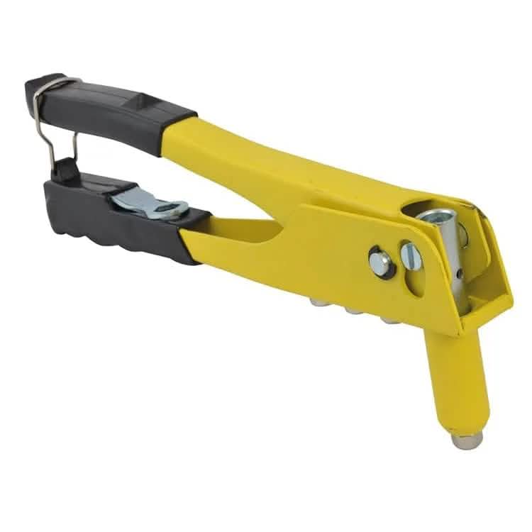 £8.99 Heavy Duty Hand Rivet Gun 4 Head Nozzle Riveter Plus 380 Assorted ...