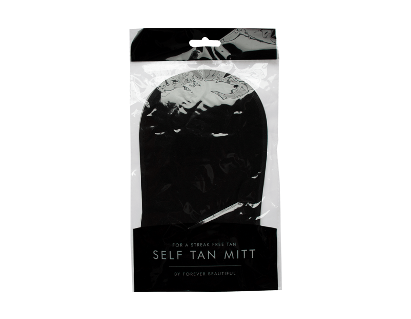 tooltime Self Tanning Applicator Mitt Glove Soft Material Fake Tan Reusable Streak Free