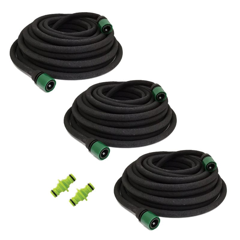 tooltime Soaker Hose Garden Watering Lawn Irrigation Perforated Hosepipe 15m 30m 45m 60m