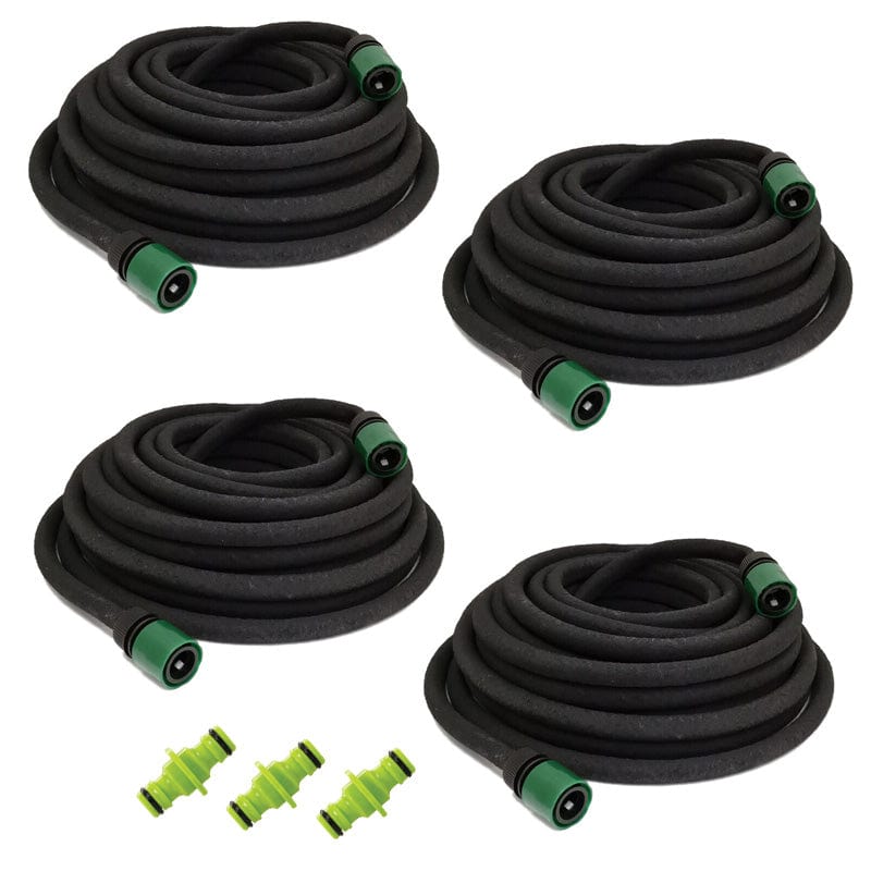 tooltime Soaker Hose Garden Watering Lawn Irrigation Perforated Hosepipe 15m 30m 45m 60m