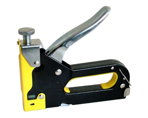 tooltime Stapler 3 In 1 Heavy Duty Staple Gun  + 600 Staples Nails With Case Upholstery Stapler