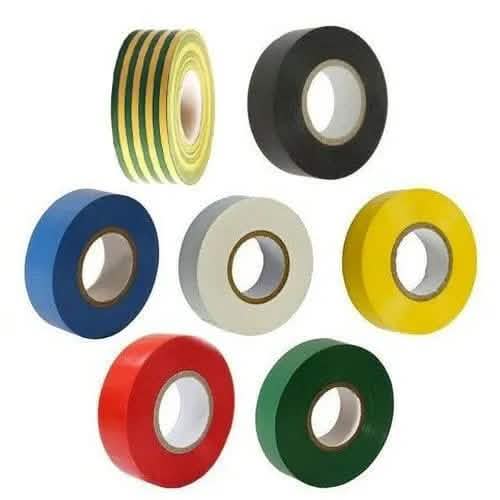 tooltime-TAPE Pvc Tape Insulating Pvc Tape Rolls Electricians Insulation - Colour Choice