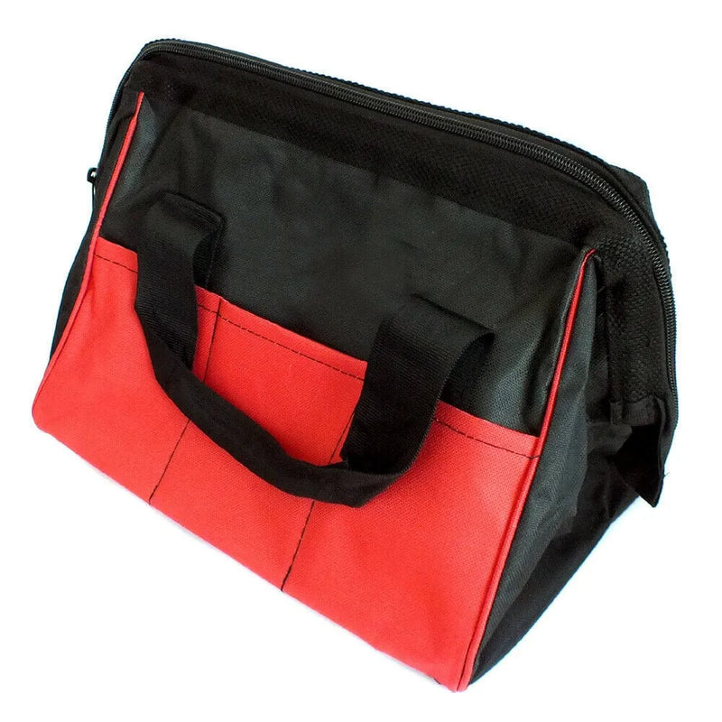 tooltime Toolbag 300Mm 12" Heavy Duty 6 Pocket Nylon Tool Bag Zip Up Holdall Toolbag Tool Storage