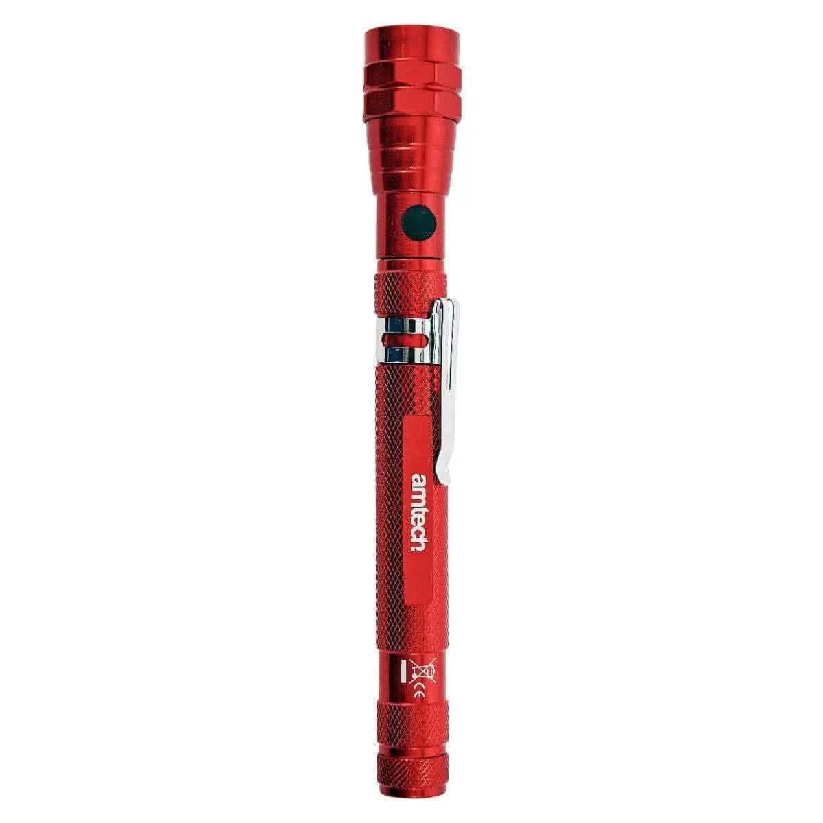 tooltime torch 3 LED TELESCOPIC FLEXIBLE MAGNETIC PICK-UP TOOL FLASHLIGHT SPOTLIGHT TORCH 360°