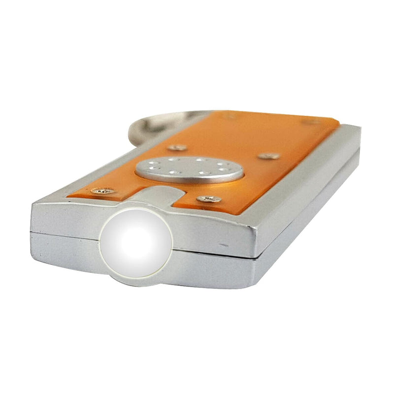 tooltime Torches LED Keyring Torch Mini Ultrabright Pocket Flashlight Keychain Key Ring Fob Light