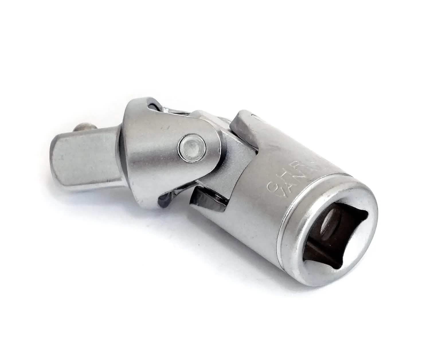 tooltime Universal Joint Socket Adapters 3 Piece Flexible Swivel Knuckles 1/4" 3/8" 1/2"