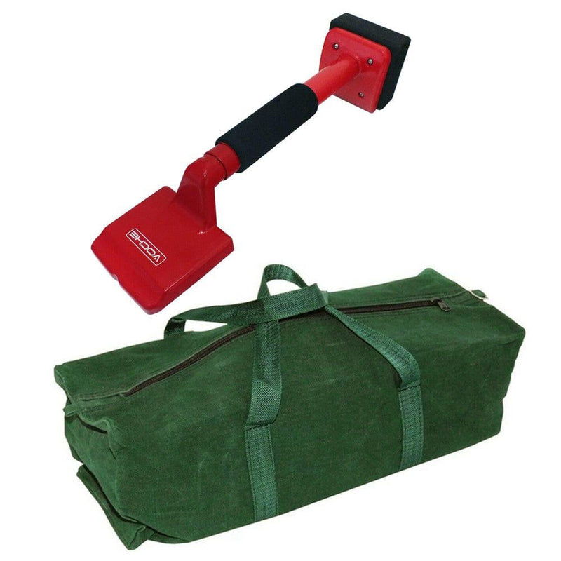 tooltime Voche® Red Carpet Knee Kicker Stretcher Fitting Laying Tool + 24" Tool Bag