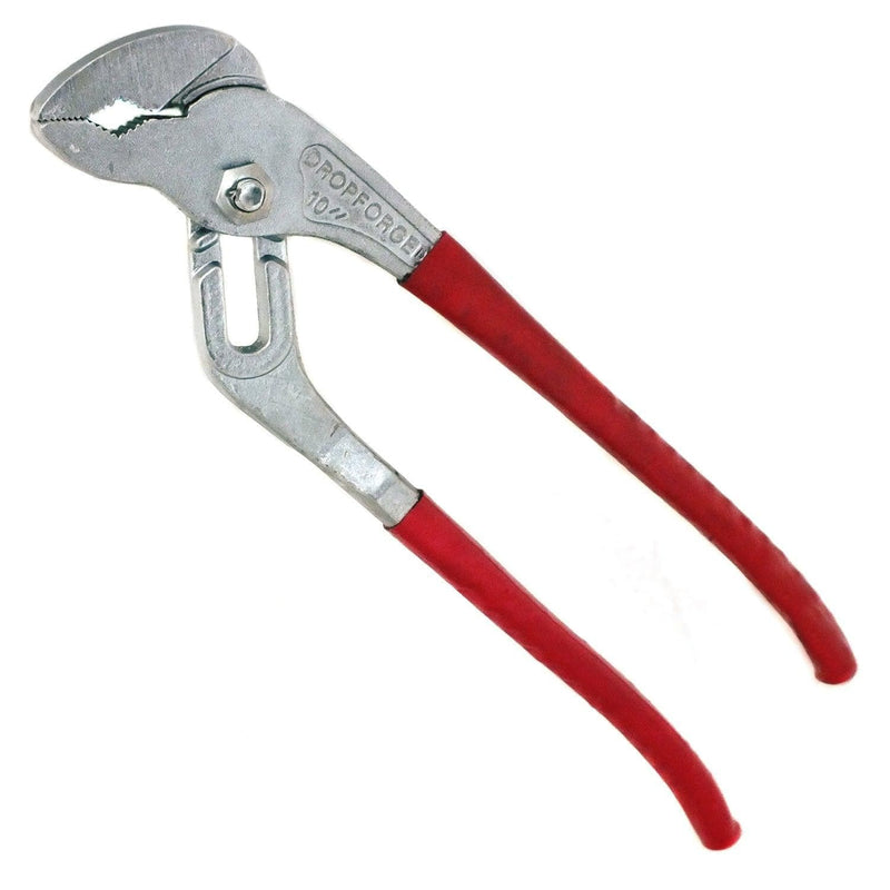 tooltime Waterpump Pliers 10" 250mm SLIM JAW SLIP JOINT WATERPUMP PLIERS 28mm JAW PLUMBING WRENCH GRIPS