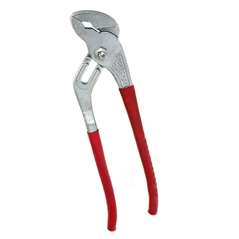 tooltime Waterpump Pliers 10" 250mm SLIM JAW SLIP JOINT WATERPUMP PLIERS 28mm JAW PLUMBING WRENCH GRIPS