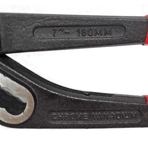 tooltime Waterpump Pliers Pack Of 2 Slim Jaw 180Mm 7" & 254Mm 10" Waterpump Sliding Wrench Pliers