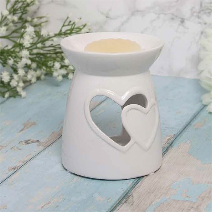 tooltime Wax Oil Warmer White Hearts - 2 Pack