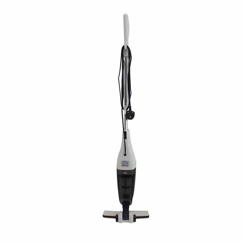 tooltime White 600W Bagless Cyclonic Stick Upright Handheld Vacuum Cleaner Hepa Filter