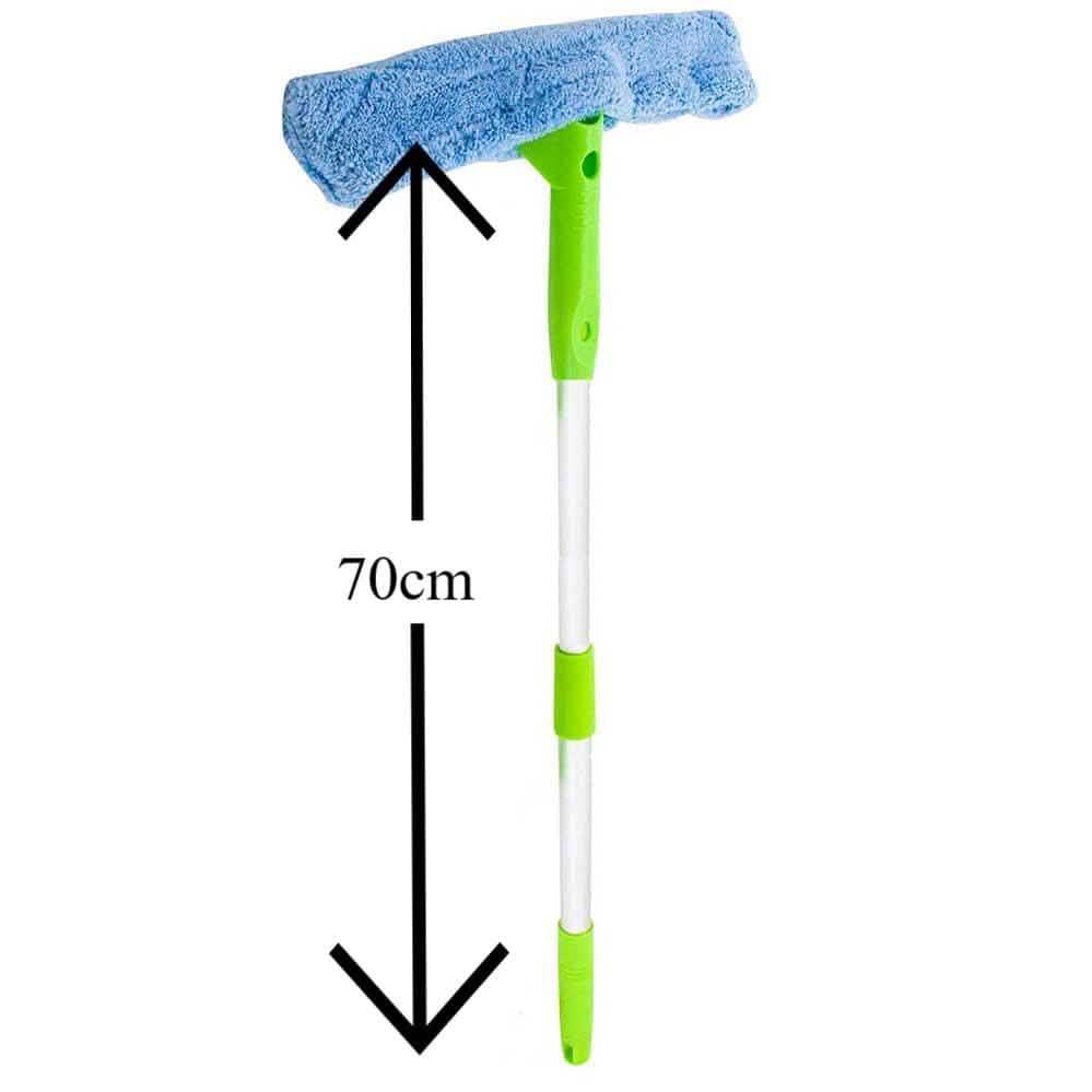 tooltime Window Cleaner Telescopic Extendable Window Cleaner Cleaning Squeegee Pole Washing
