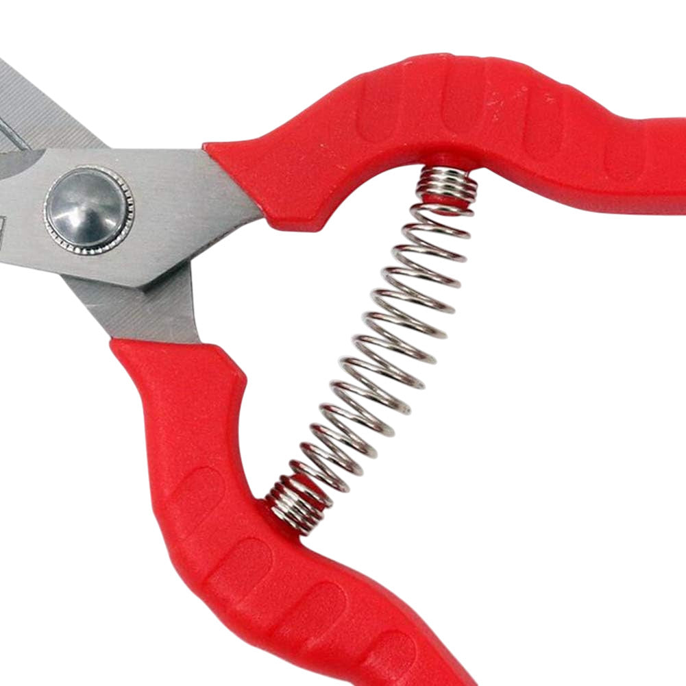 8" Precision Garden Secateurs Pruning Shears Flower Deheading Scissors Floral Snips
