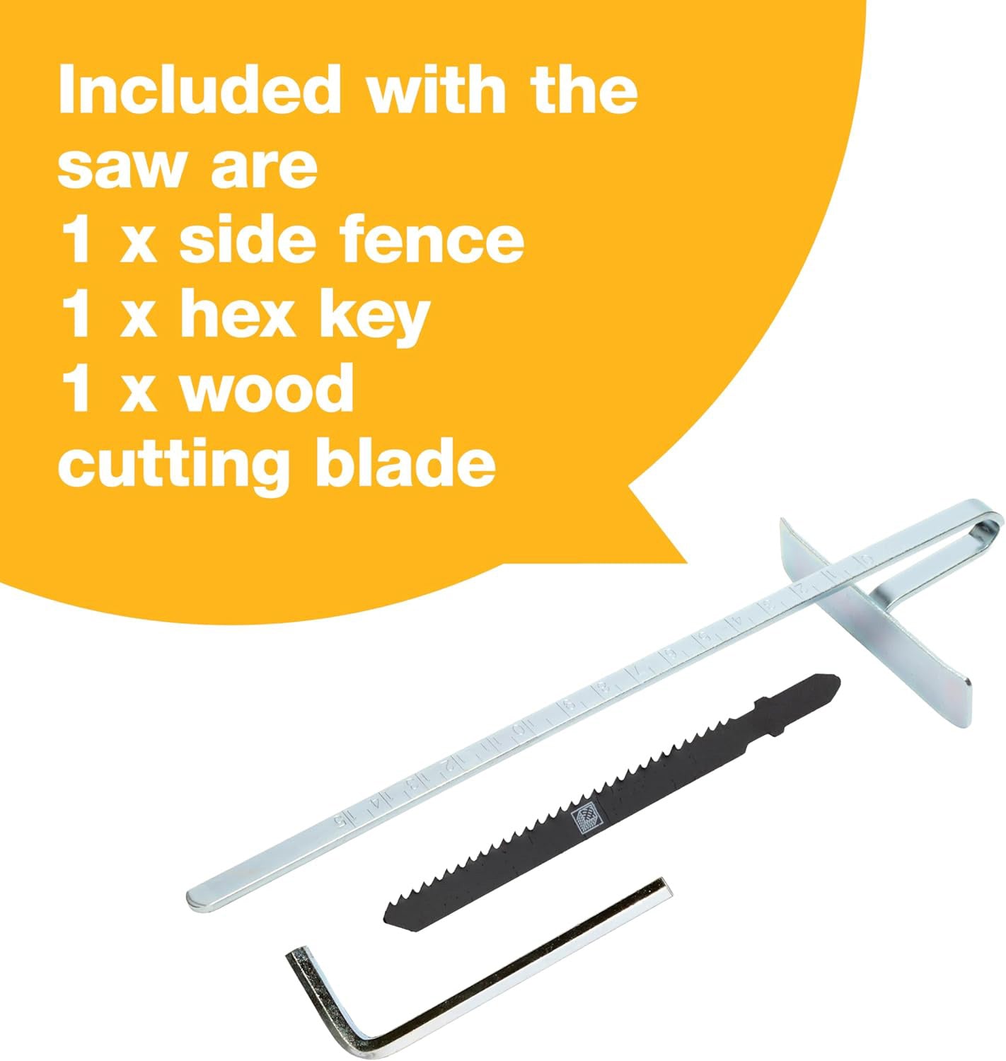 600W Electric Jigsaw plus 31pc Assorted Saw Blades | 240V Variable Speed Pendulum Action