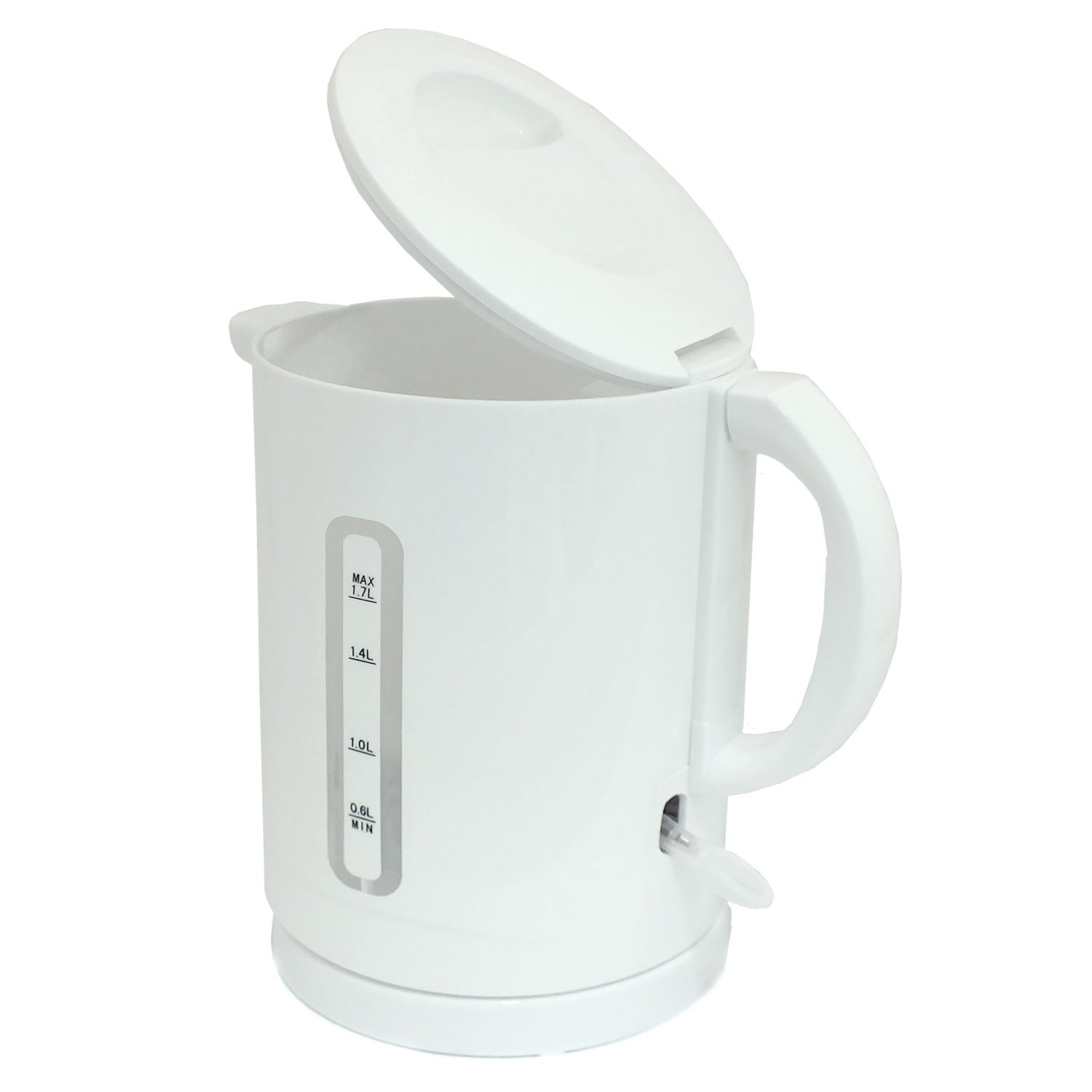 White Electric Kettle & Toaster Set | 1.7L Cordless Jug | 2 Slice with 6 Level Browning Control