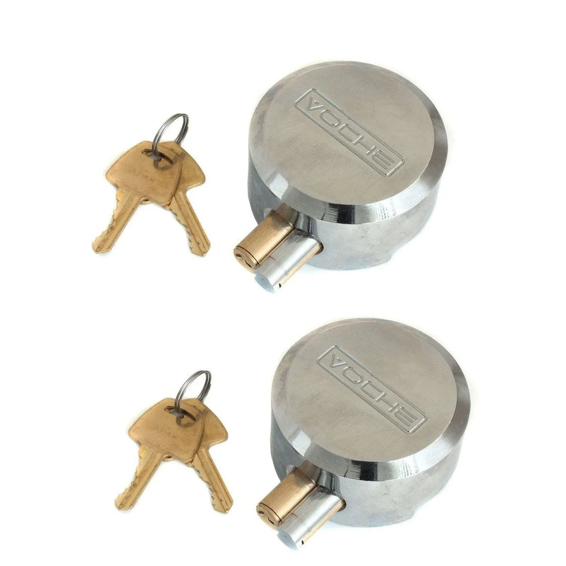 Voche 2 PACK - Voche High Security Van 73mm Concealed Padlock Door Replacement Lock