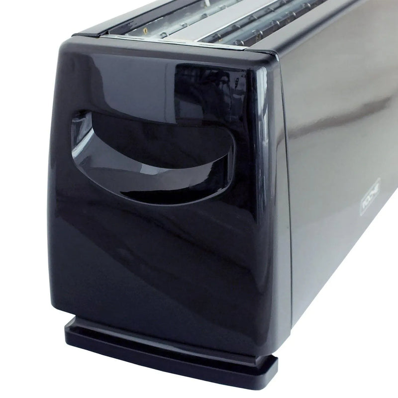 Voche 4 Slice Toaster Toaster 4 Slice Black 1300W Electric Variable Browning Control Longslot Voche