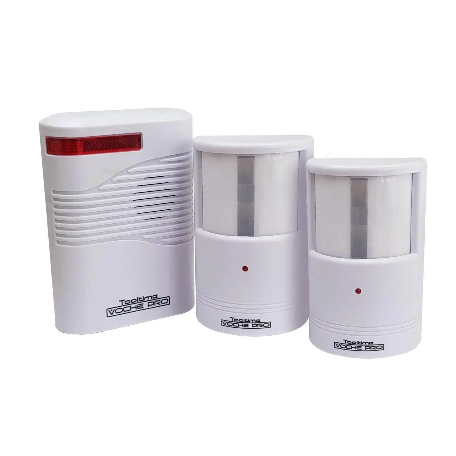 Voche Alarm VOCHE PRO® WIRELESS DRIVEWAY SECURITY CHIME INTRUDER ALARM PIR MOTION SENSOR