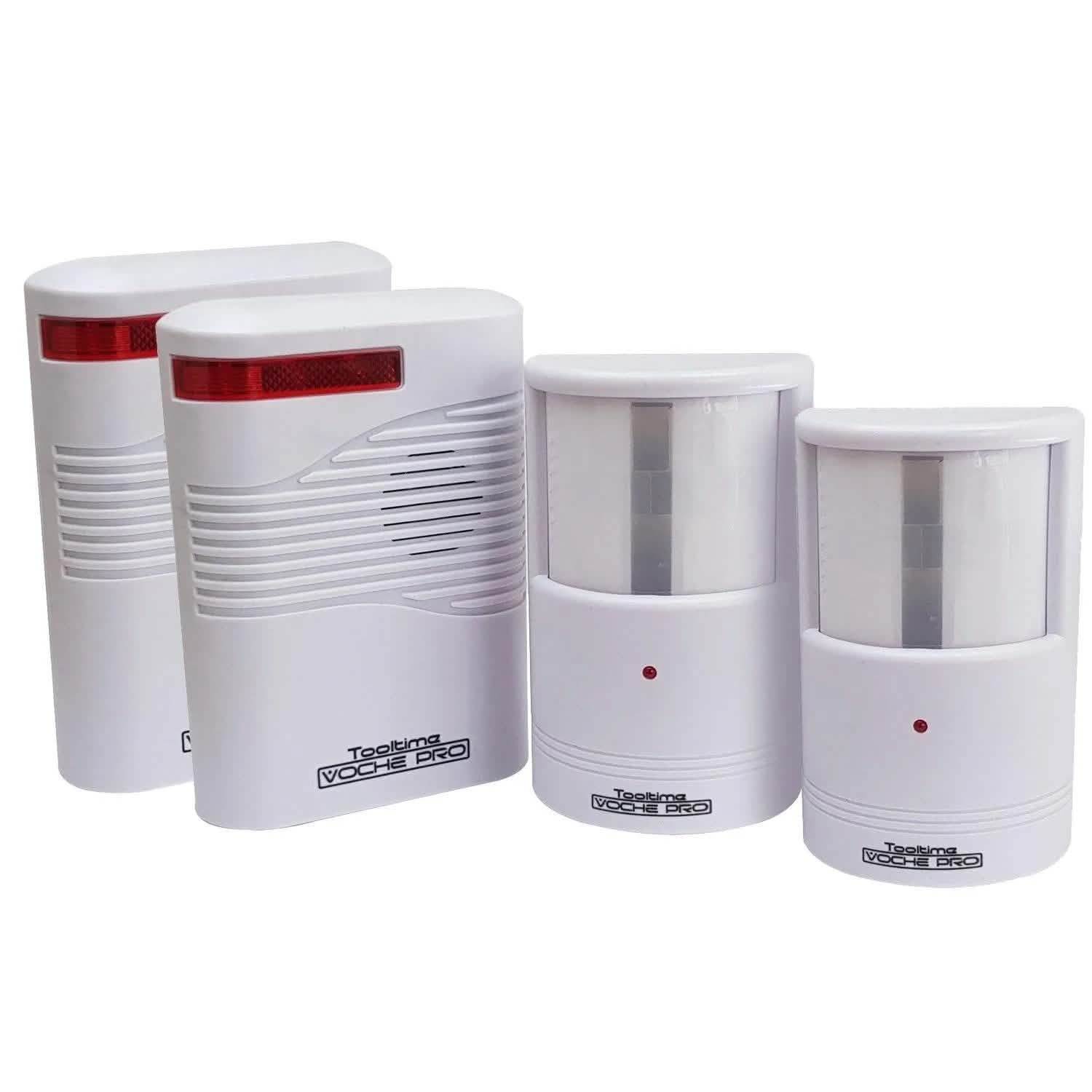 Voche Alarm VOCHE PRO® WIRELESS DRIVEWAY SECURITY CHIME INTRUDER ALARM PIR MOTION SENSOR