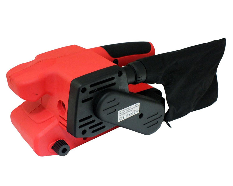 Voche Belt Sander Voche® 730W 76Mm Belt Sander Electric Power Tool Dust Bag & 20 Sanding Belts