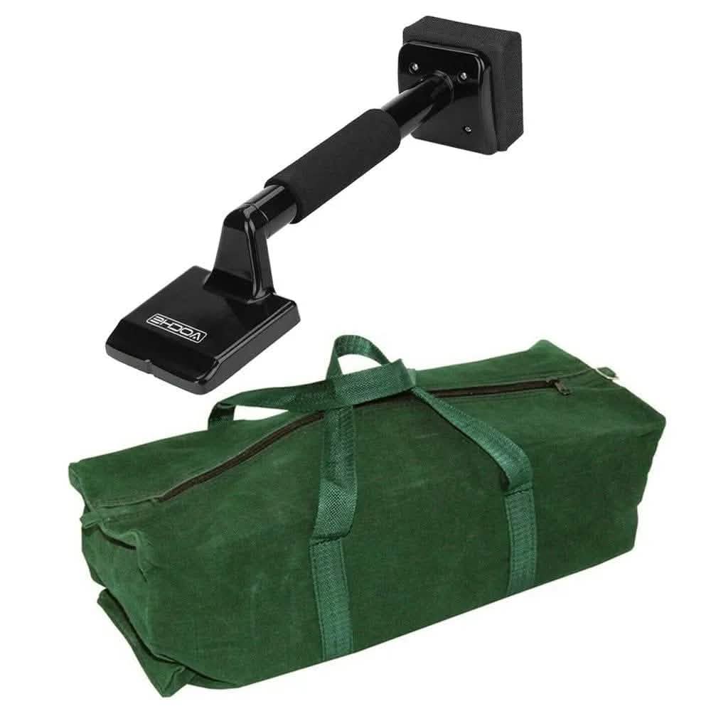 Voche Carpet Kicker Voche® Black Carpet Knee Kicker Stretcher Fitting Laying Tool + 18" Tool Bag