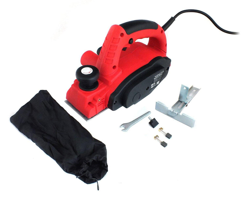 Voche Electric Planer Voche® 710W Electric Power Planer Wood Plane With Parallel Guide & Dust Bag