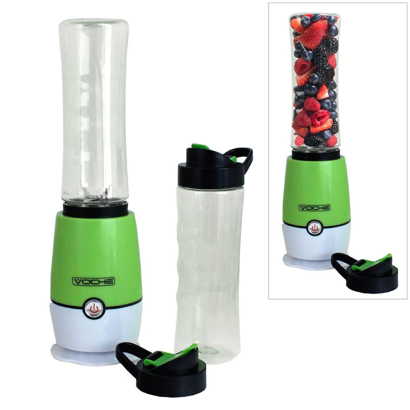 Voche Food Mixers & Blenders Green Shake & Take Multi Blender Fruit Smoothie Maker Juicer plus Sports Bottles