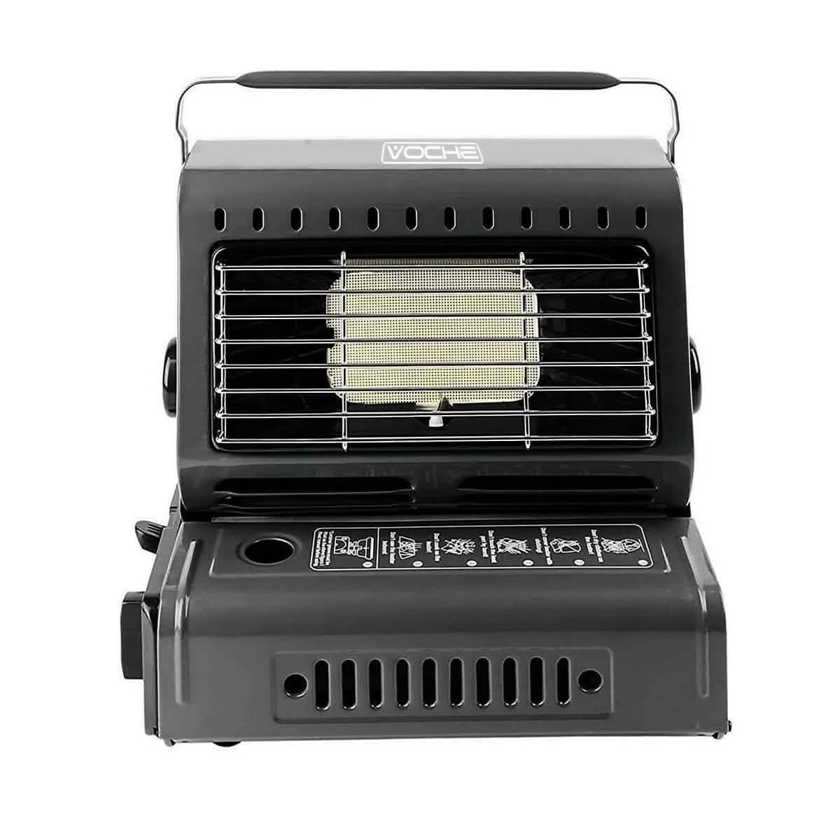 £22.99 Gas Camping Heater Portable Ceramic Element Piezo Electronic