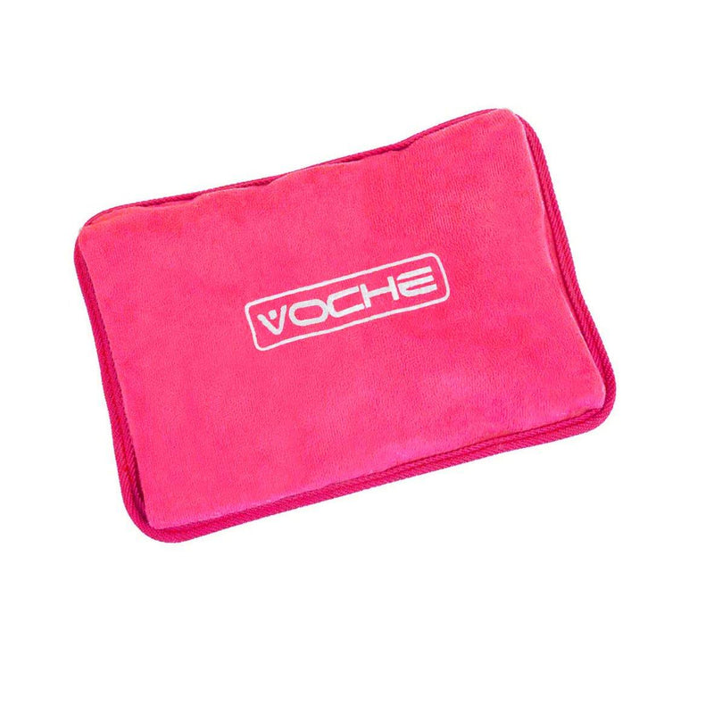 Voche Rechargeable Hot Water Bottle Voche® Pink Rechargeable Electric Hot Water Bottle Bed Massaging Heat Pad